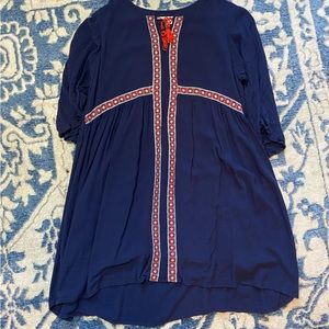 Navy blue dress